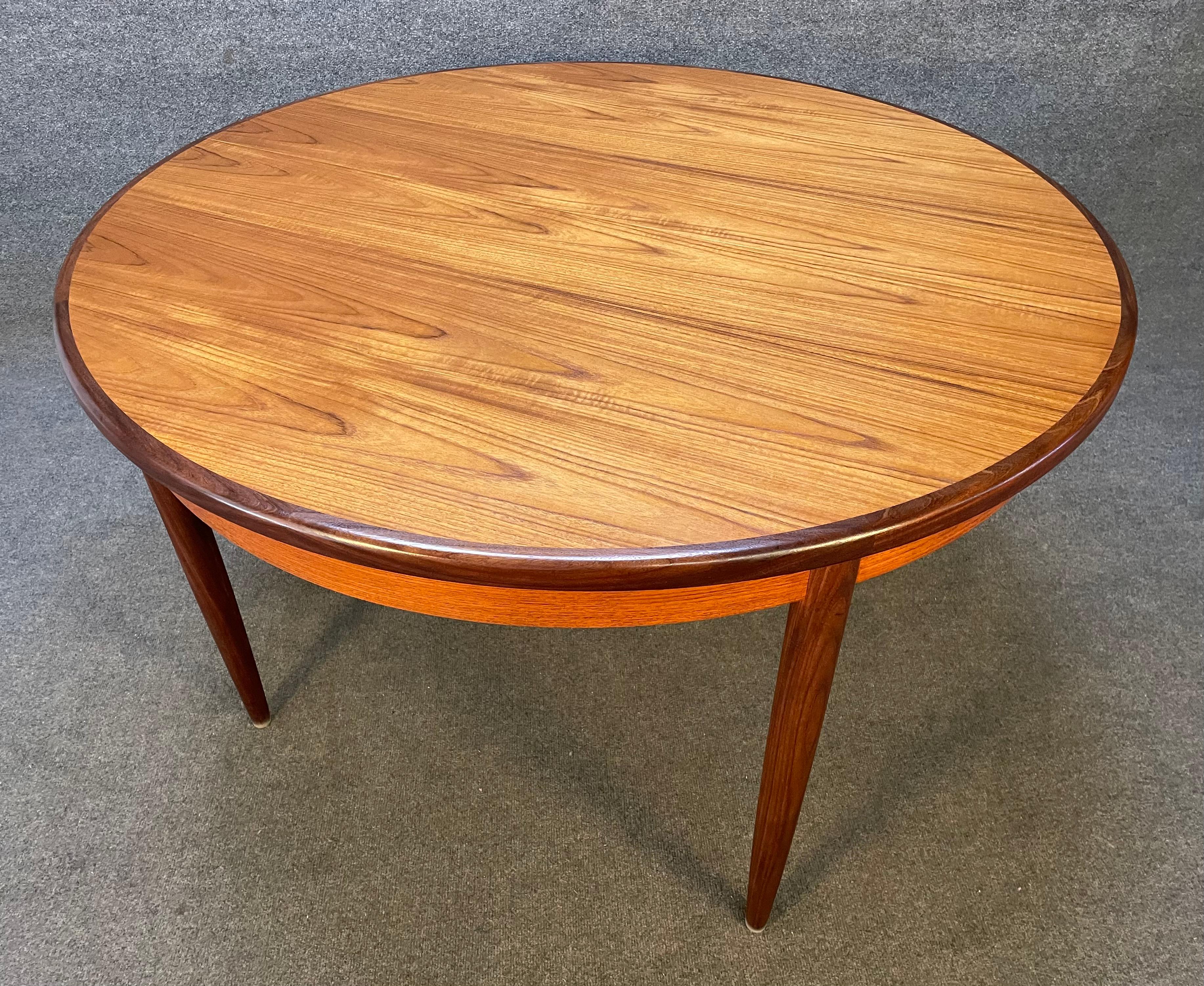 Woodwork Vintage British Mid-Century Modern Teak 