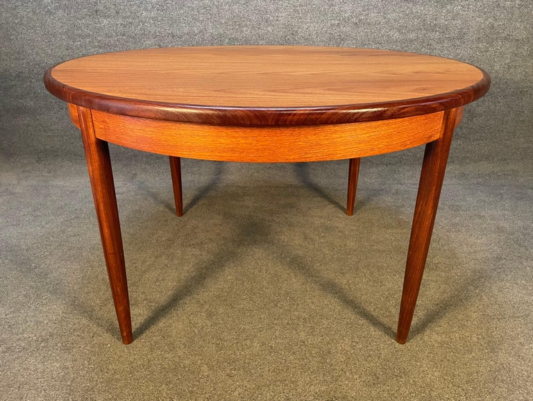 Vintage British Mid-Century Modern Teak 