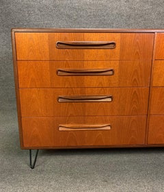 Vintage British Mid-Century Modern Teak "Fresco" Dresser by G Plan