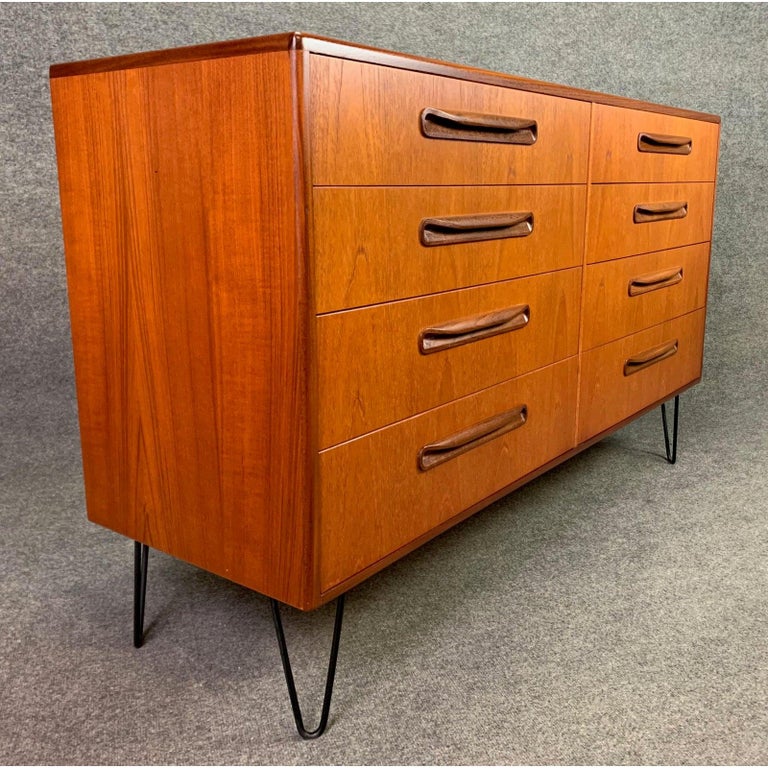 Vintage British MidCentury Modern Teak "Fresco" Dresser by G Plan at