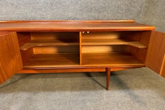 Vintage British Mid-Century Modern Teak "Hamilton" Credenza by Robert Heritage
