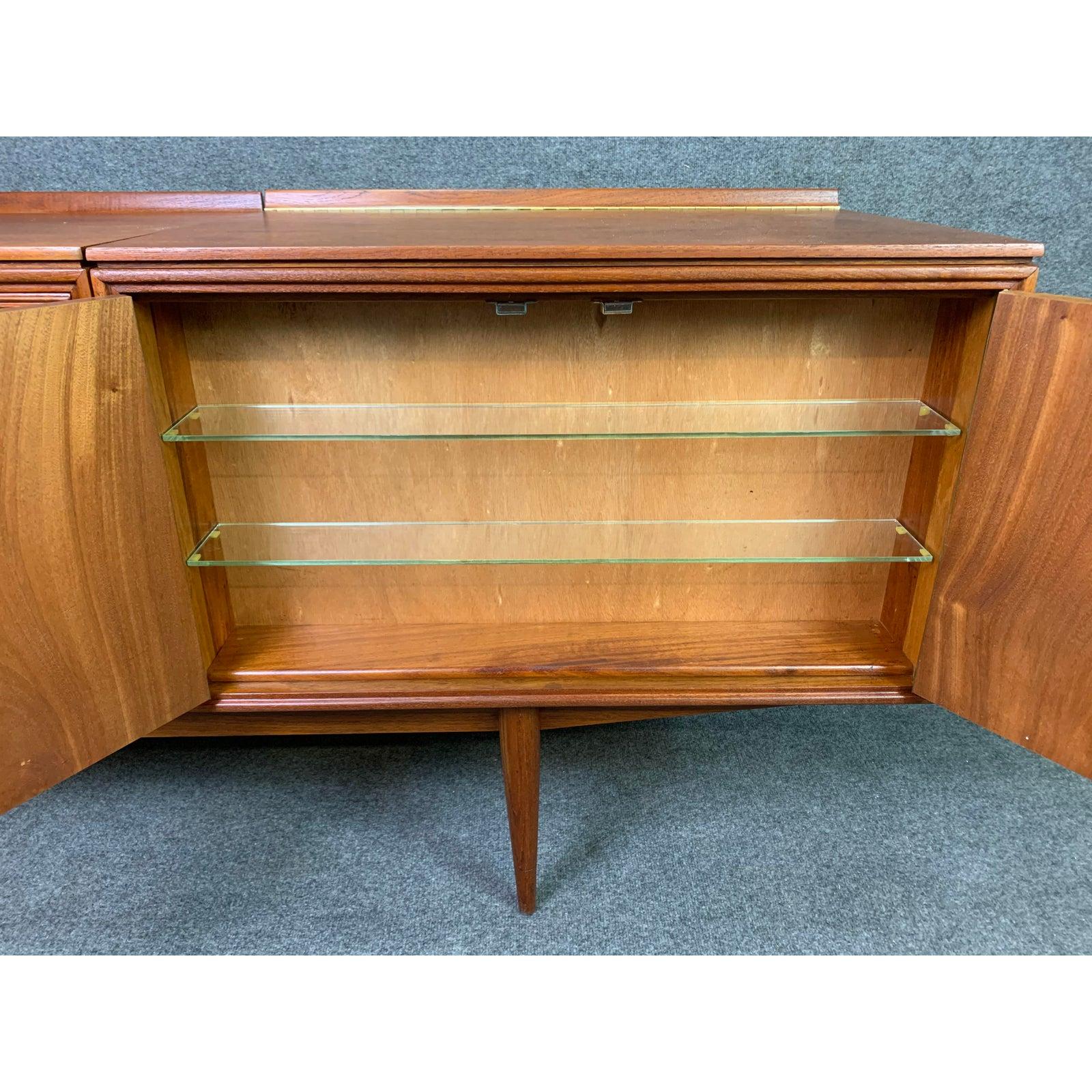 Vintage British Mid-Century Modern Teak Modular Credenza by Robert Heritage 5