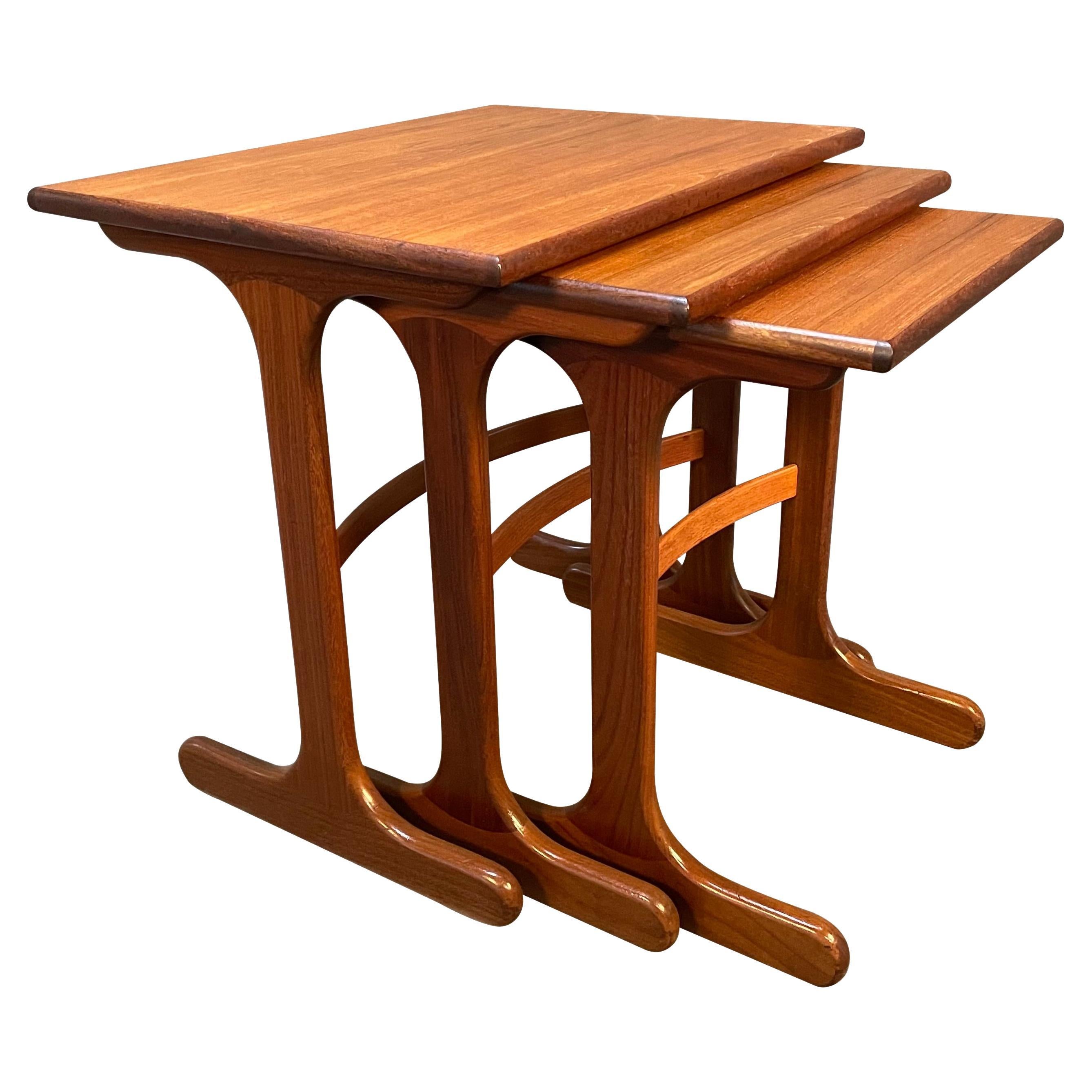 Midcentury G Plan Nesting Tables at 1stDibs