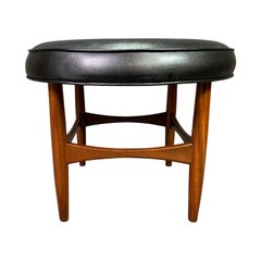 Vintage British Mid-Century Modern Teak Ottoman by Kofod Larsen for G Plan