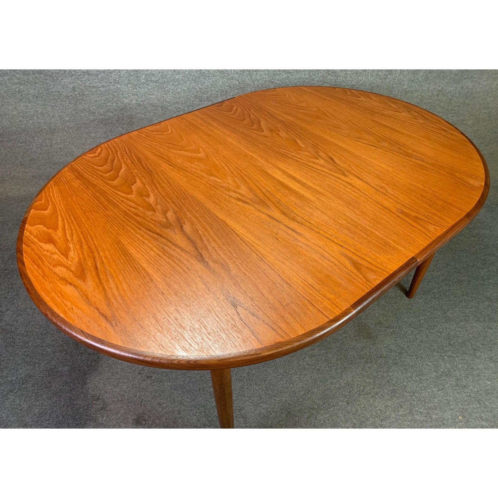 g plan oval dining table
