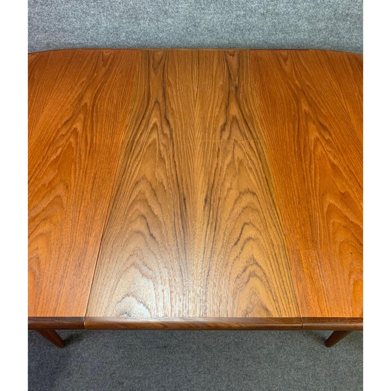 Vintage British Mid-Century Modern Teak Oval Dining Table by G Plan 2