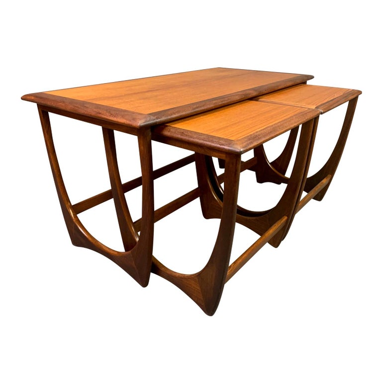 Vintage British Midcentury Teak Astro Coffee And Nesting Tables By G Plan At 1stdibs