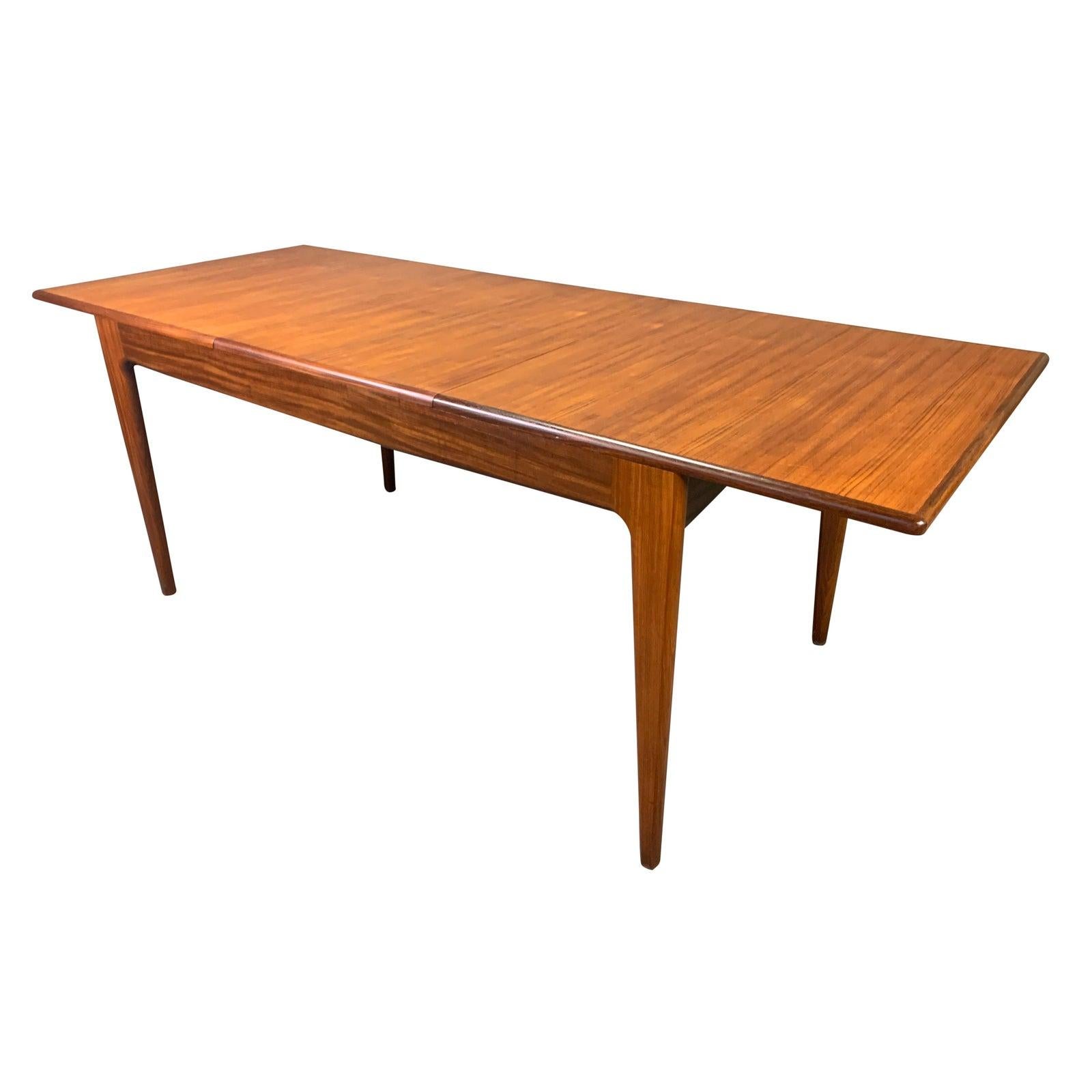Vintage British Midcentury Teak Dining Table by John Herbert for A. Younger 1
