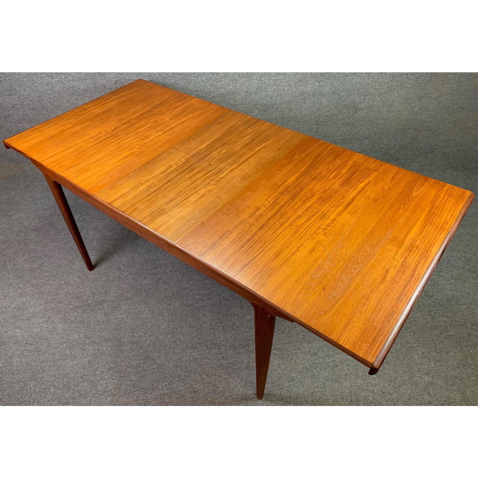 Mid-20th Century Vintage British Midcentury Teak Dining Table by John Herbert for A. Younger Ltd
