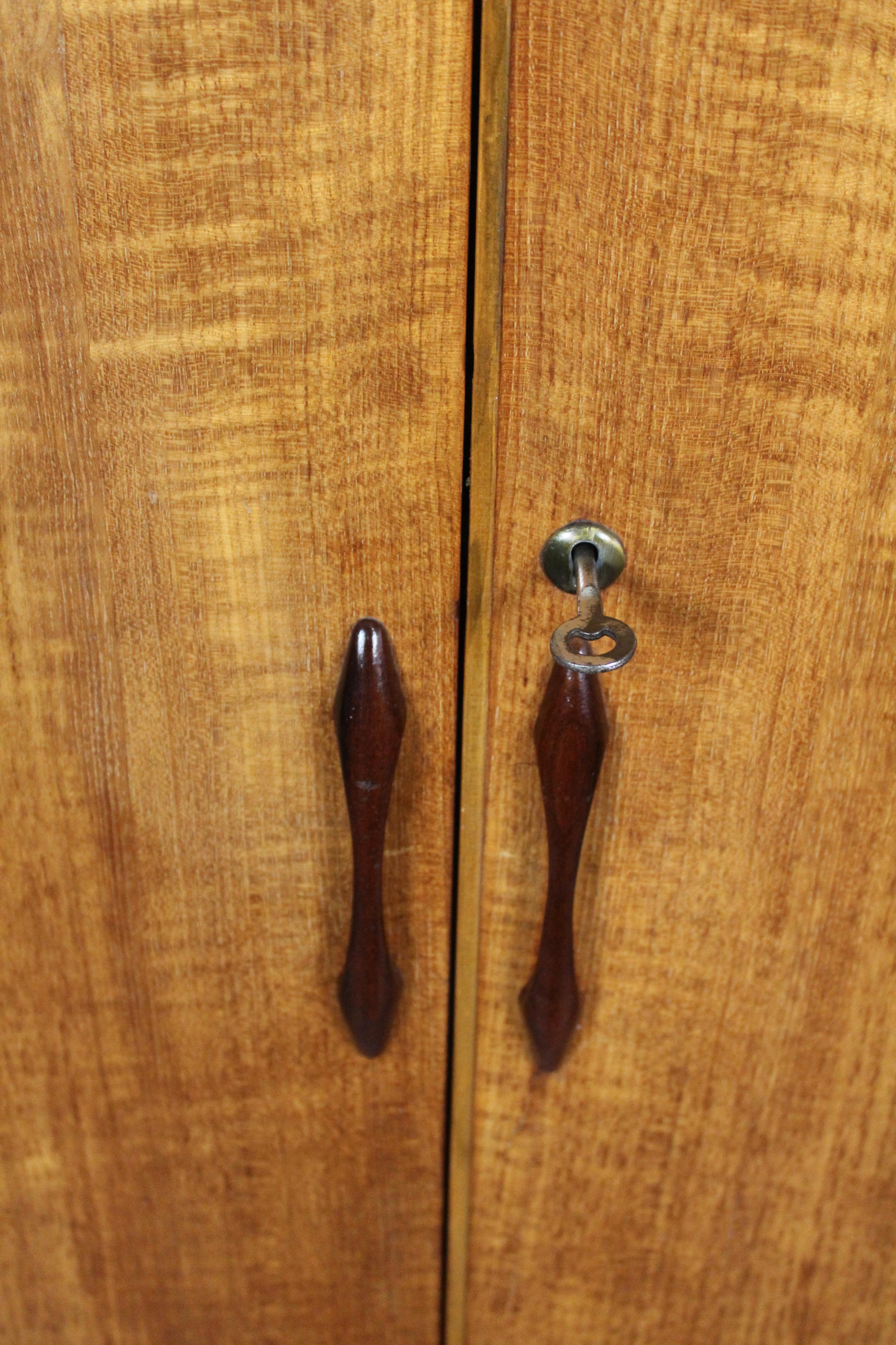 Vintage British Teak Wardrobe 5