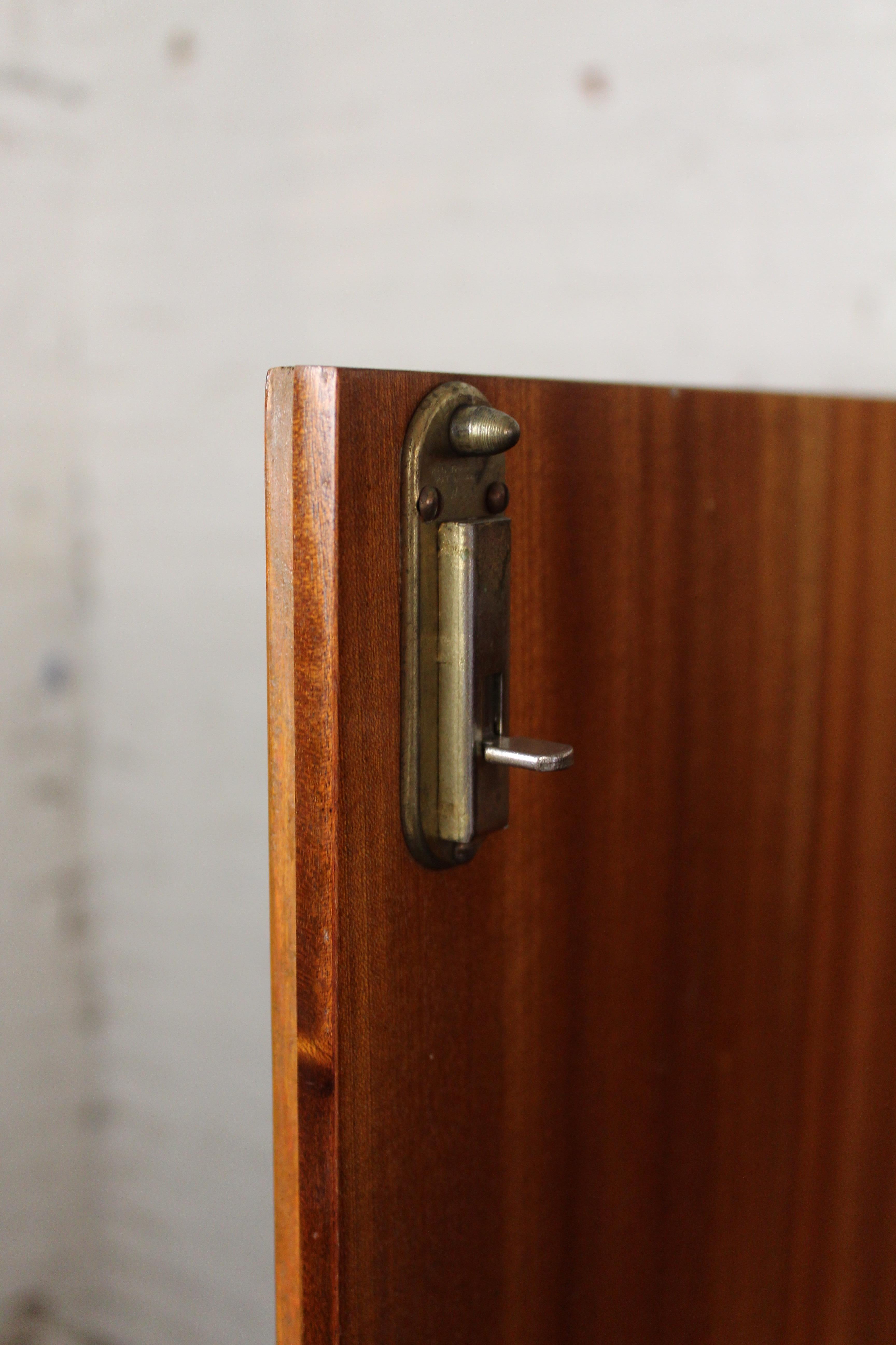 Vintage British Teak Wardrobe 3