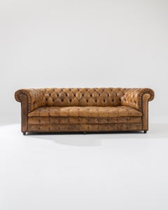Vintage British Tufted Chesterfield