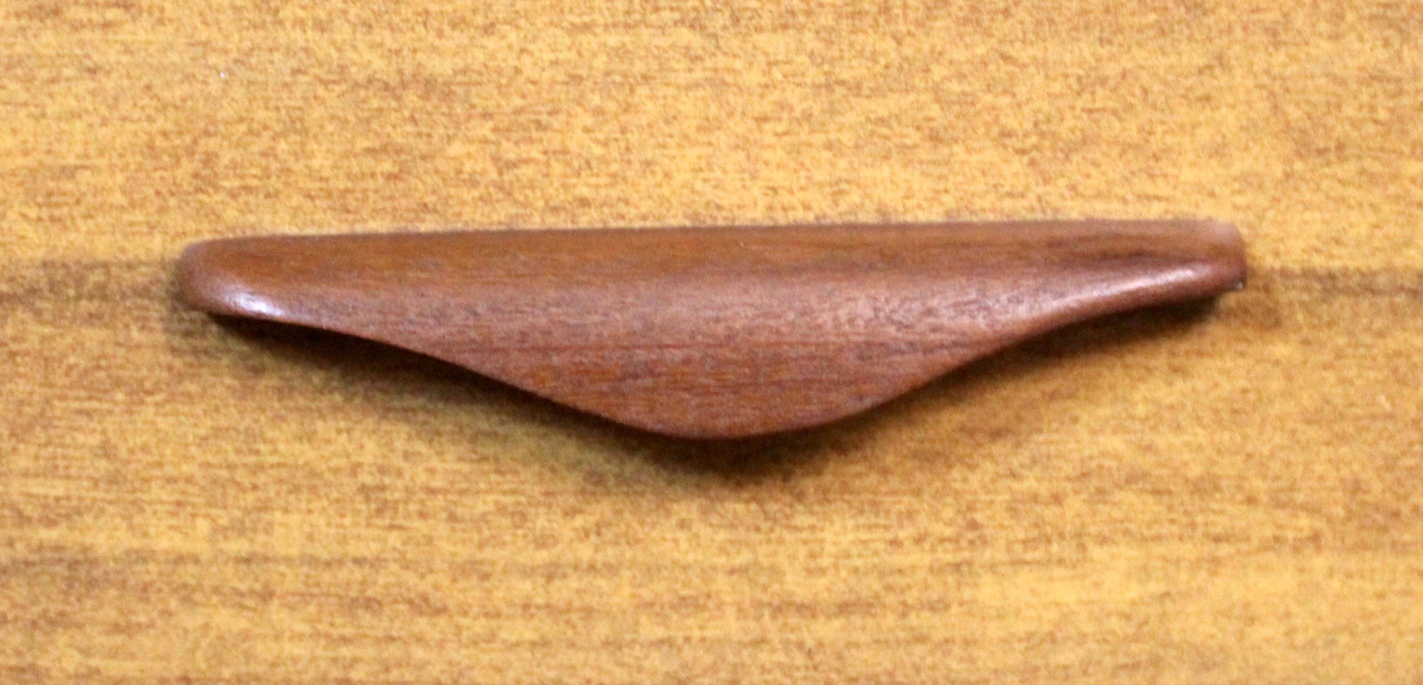 Vintage British Holzmaserung Laminat Schreibtisch im Angebot 5