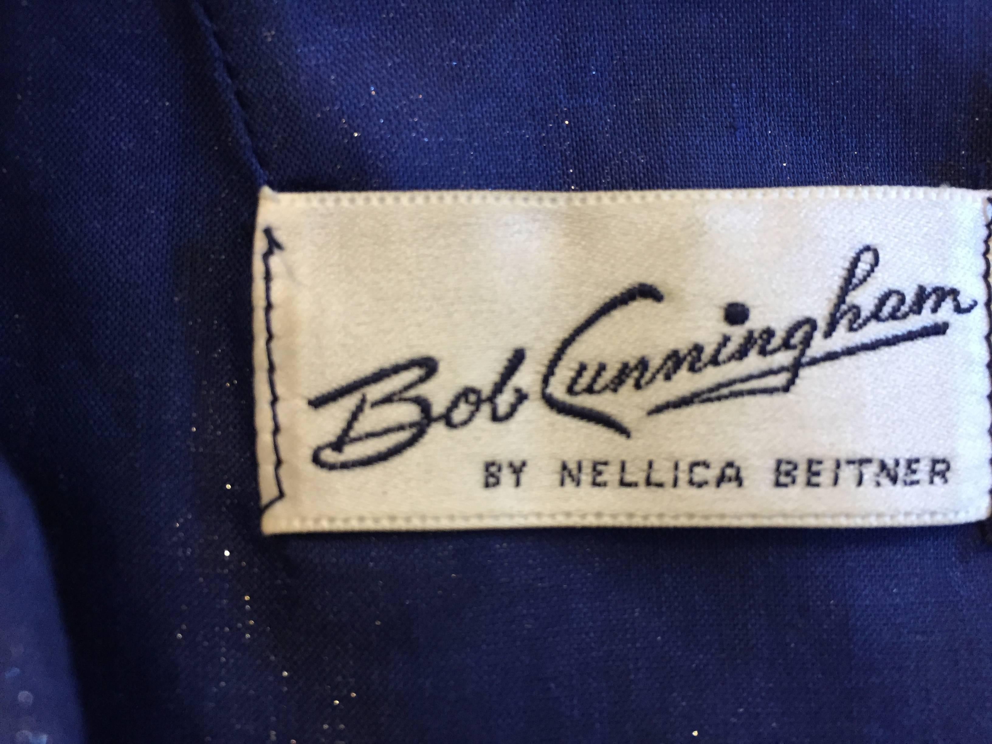 Caftan vintage Bob Cunningham Nellica Beitner Neiman Marcus Taille S en vente 5