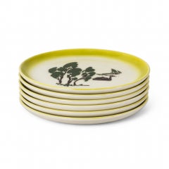 Vintage Brock of California Farmhouse Bread and Butter Plates Set