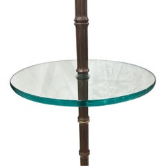 Vintage Bronze Bamboo Floor Lamp