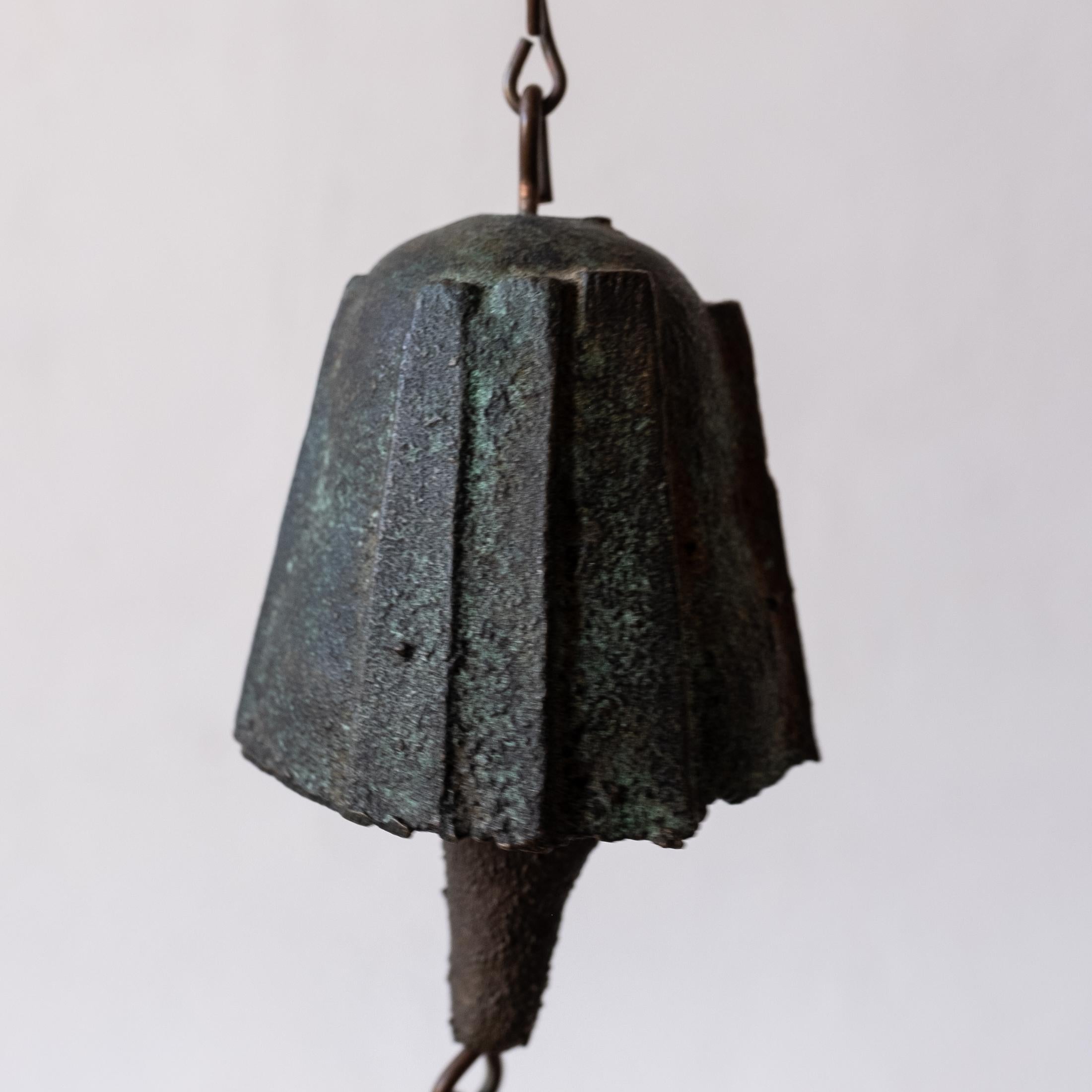 American Vintage Bronze Bell by Paolo Soleri