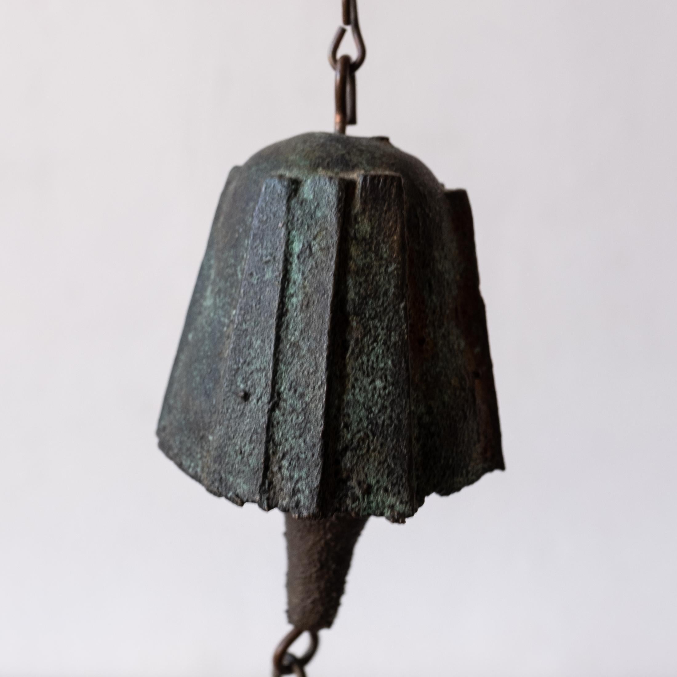 Mid-20th Century Vintage Bronze Bell by Paolo Soleri