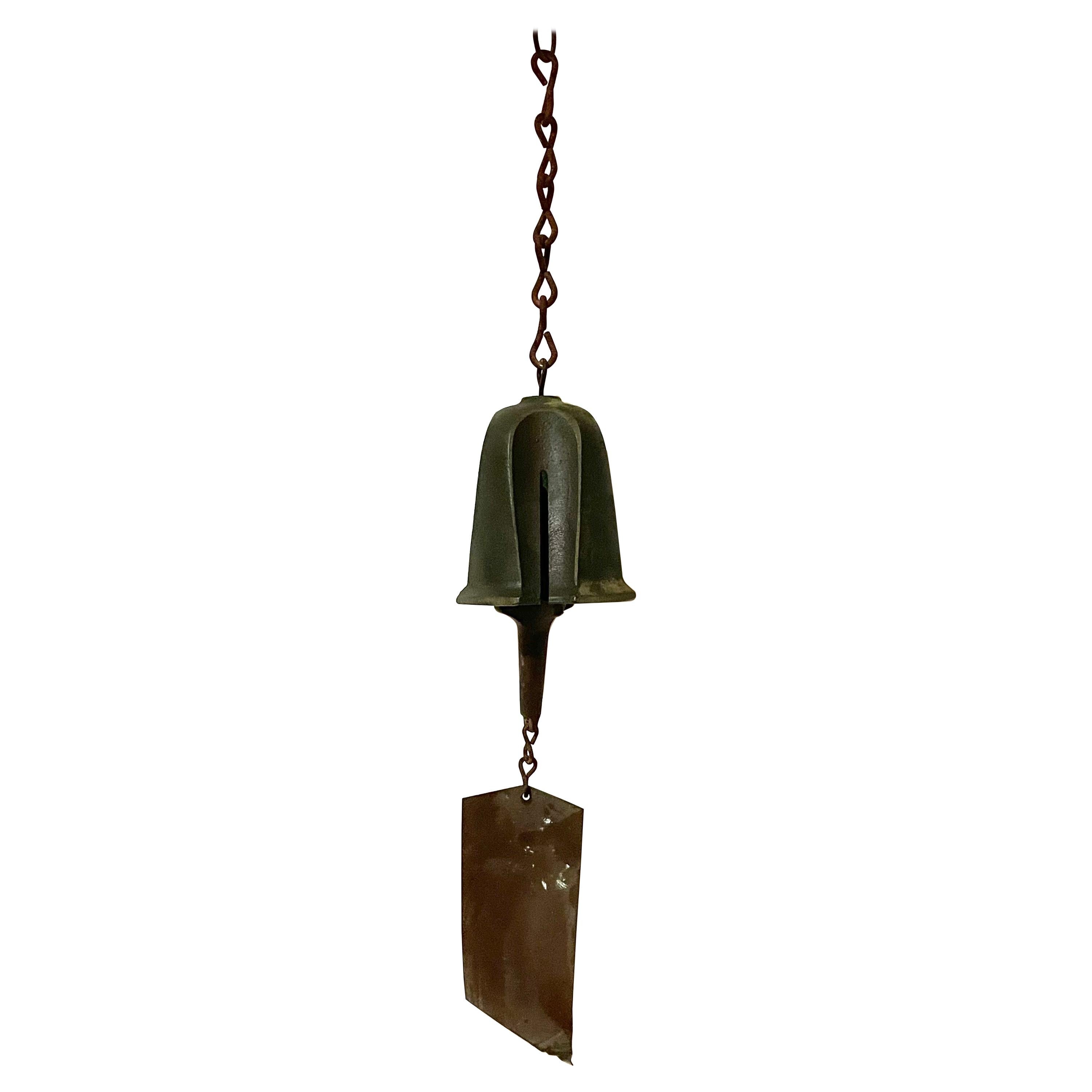 Vintage Bronze Bell by Paolo Soleri