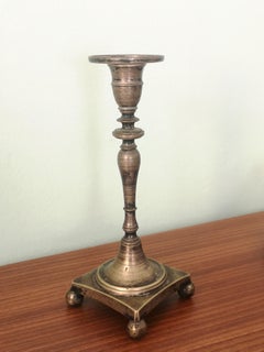 Vintage Bronze Candlestick, 20th century