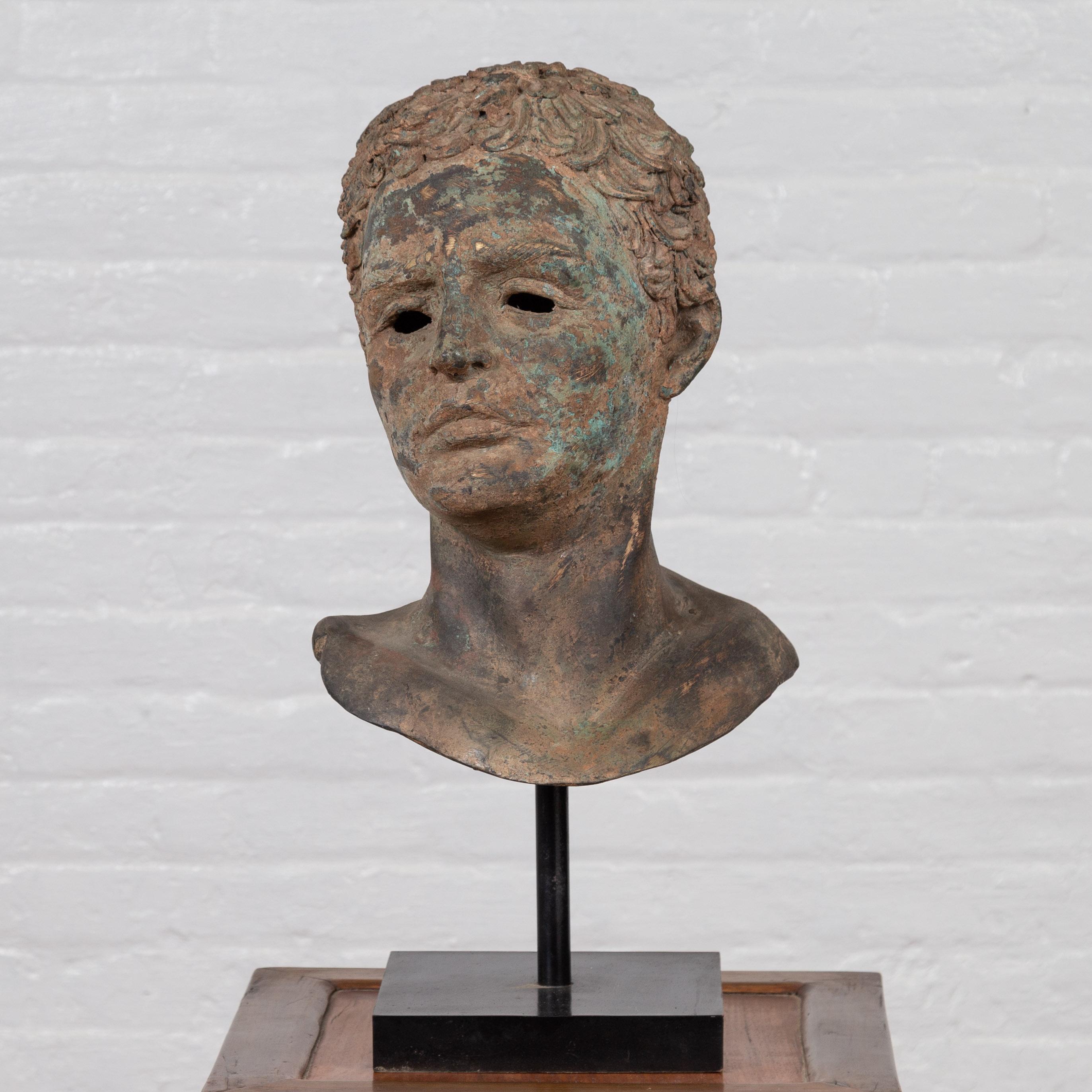 greco roman bust