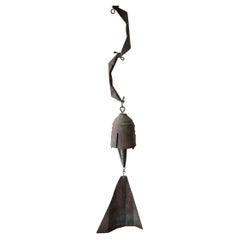 Retro Bronze Cosanti Bell by Paolo Soleri