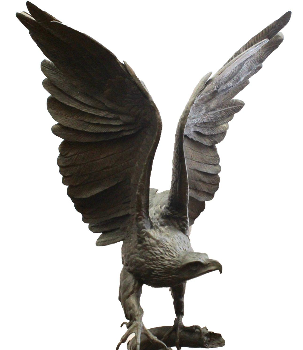 Moulage Vintage Bronze Eagle Sculpture:: after Jules Moigniez:: 20th Century
