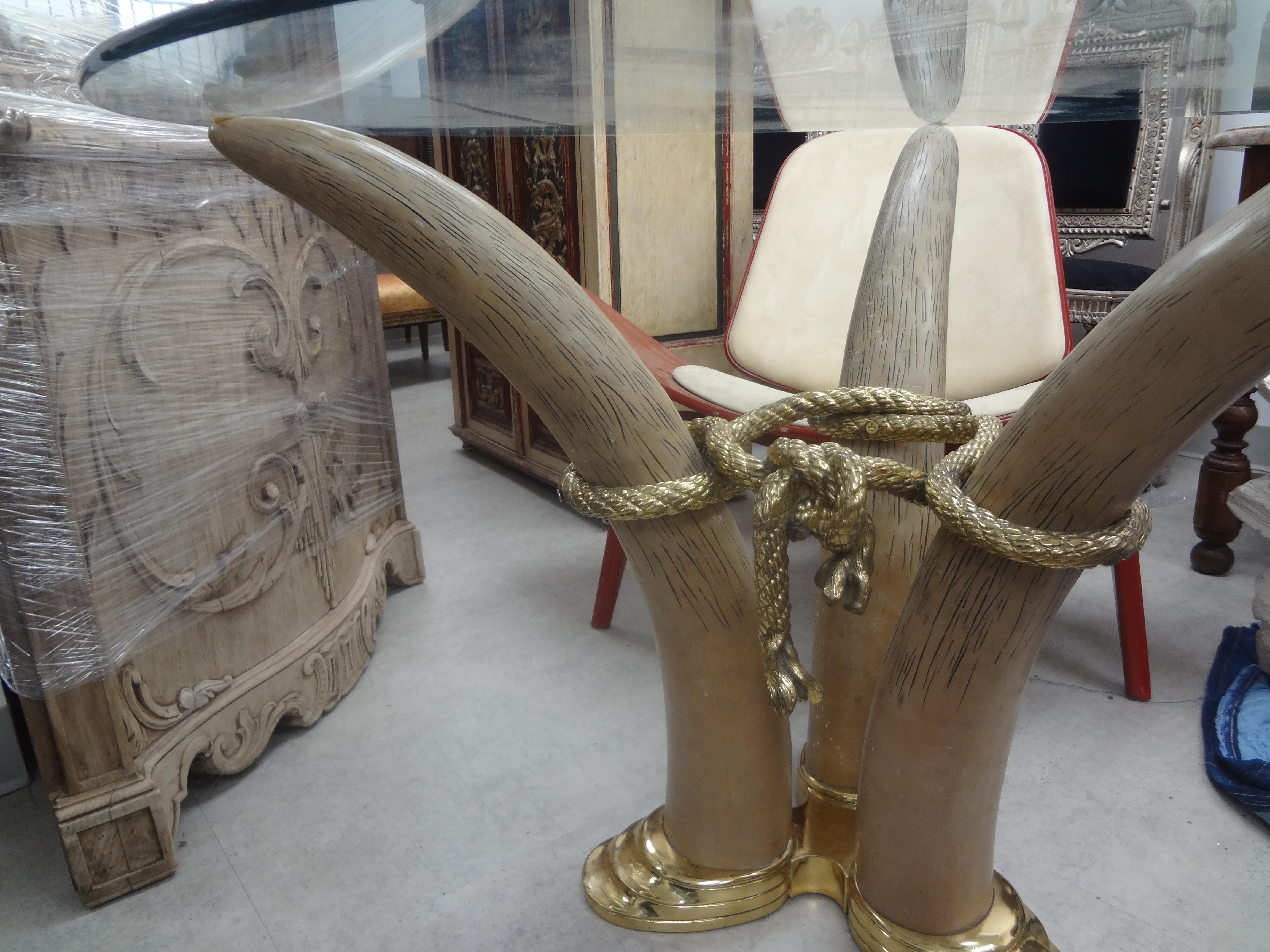 elephant tusk furniture