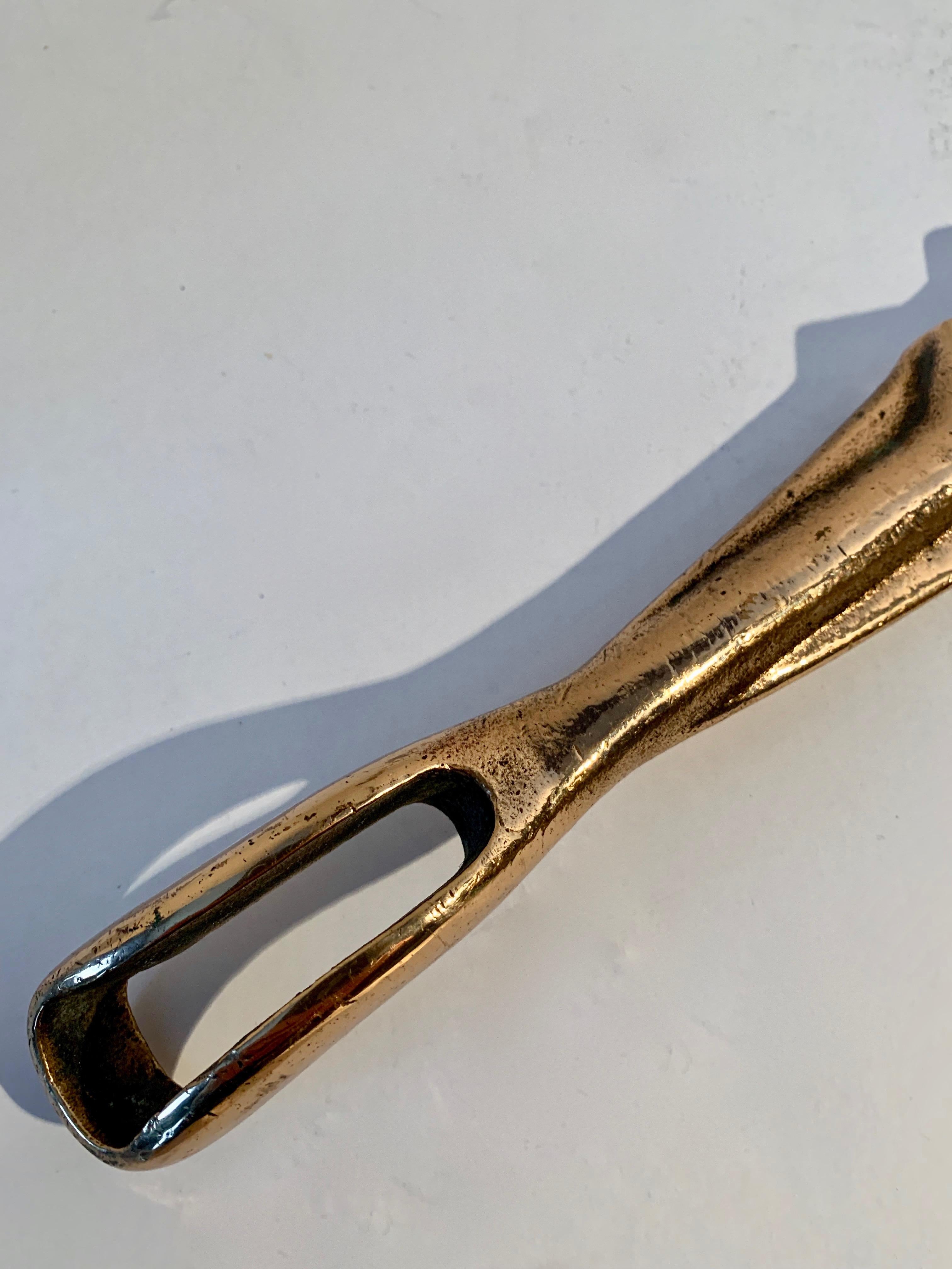 Llave de boca de incendios vintage de bronce en Bueno estado para la venta en Los Angeles, CA
