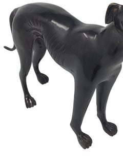 Vintage Bronze Greyhound or Whippet