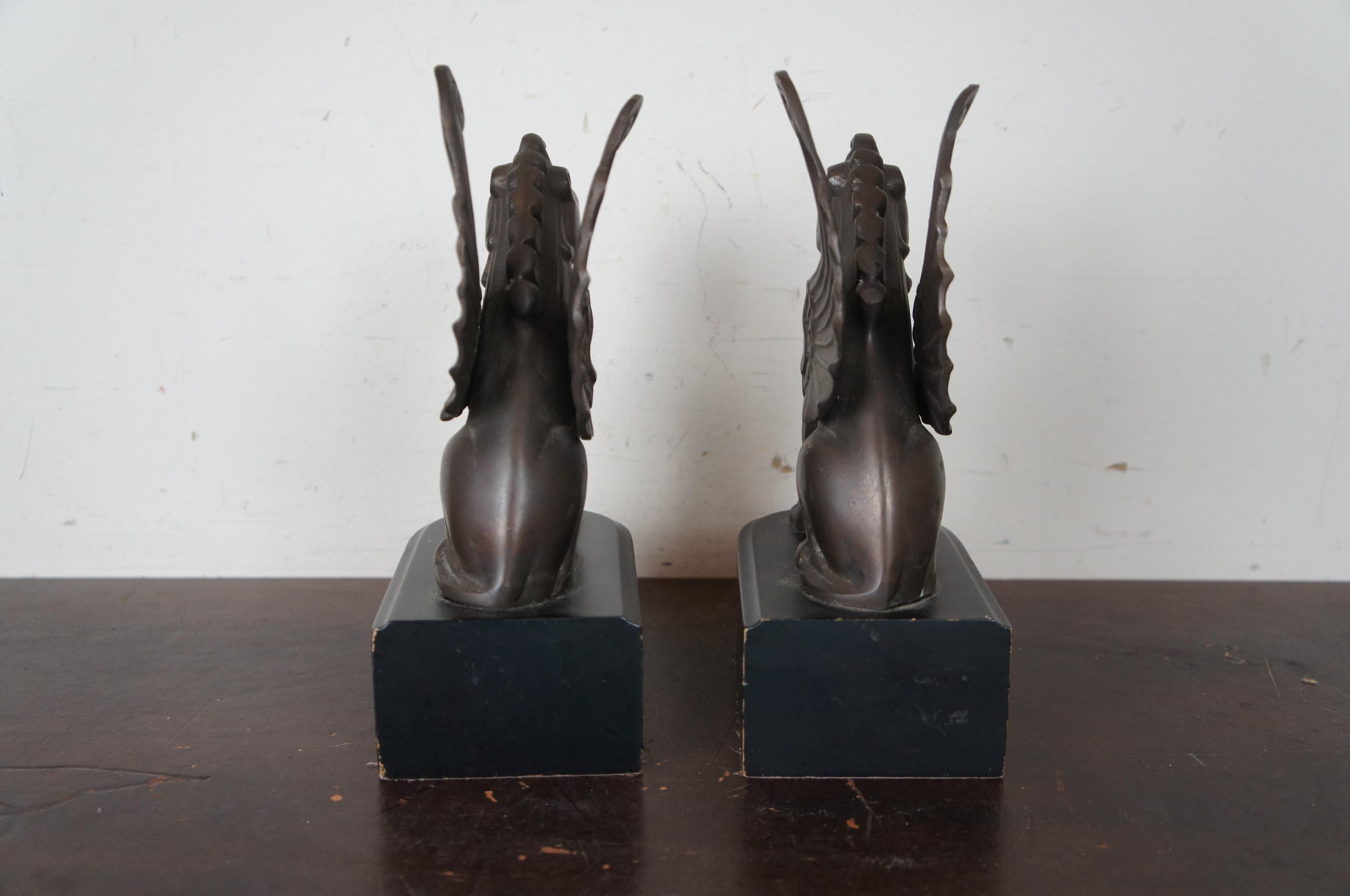 winged bookend