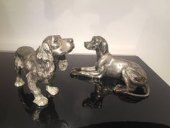 Vintage Bronze Gucci Signed Dog