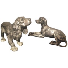 Vintage Bronze Gucci Signed Dog