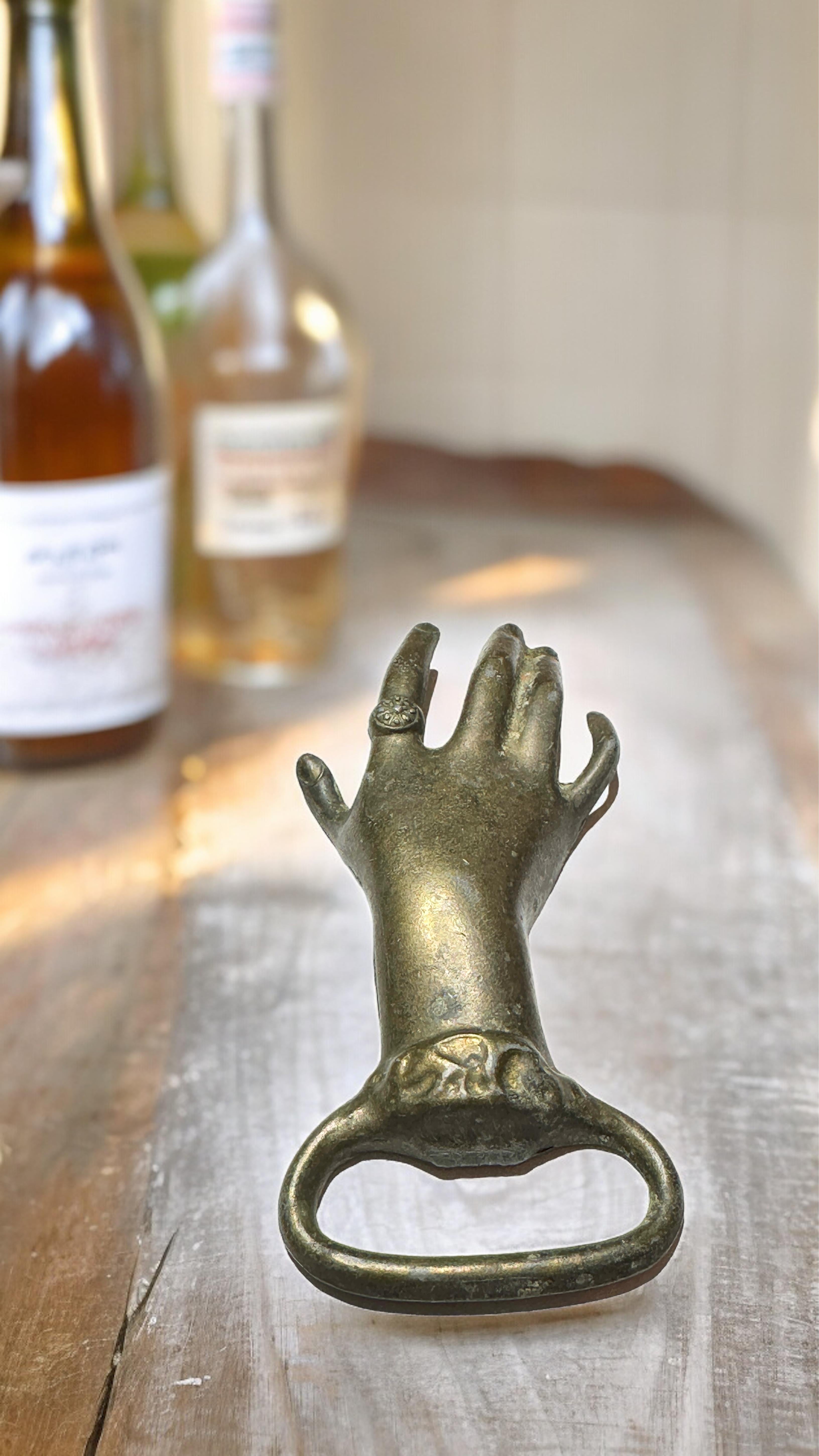 Classic early 1950s bottle opener. Nice addition to your room or just for use at your bar or bar cart. Found at an estate sale in Vienna, Austria.