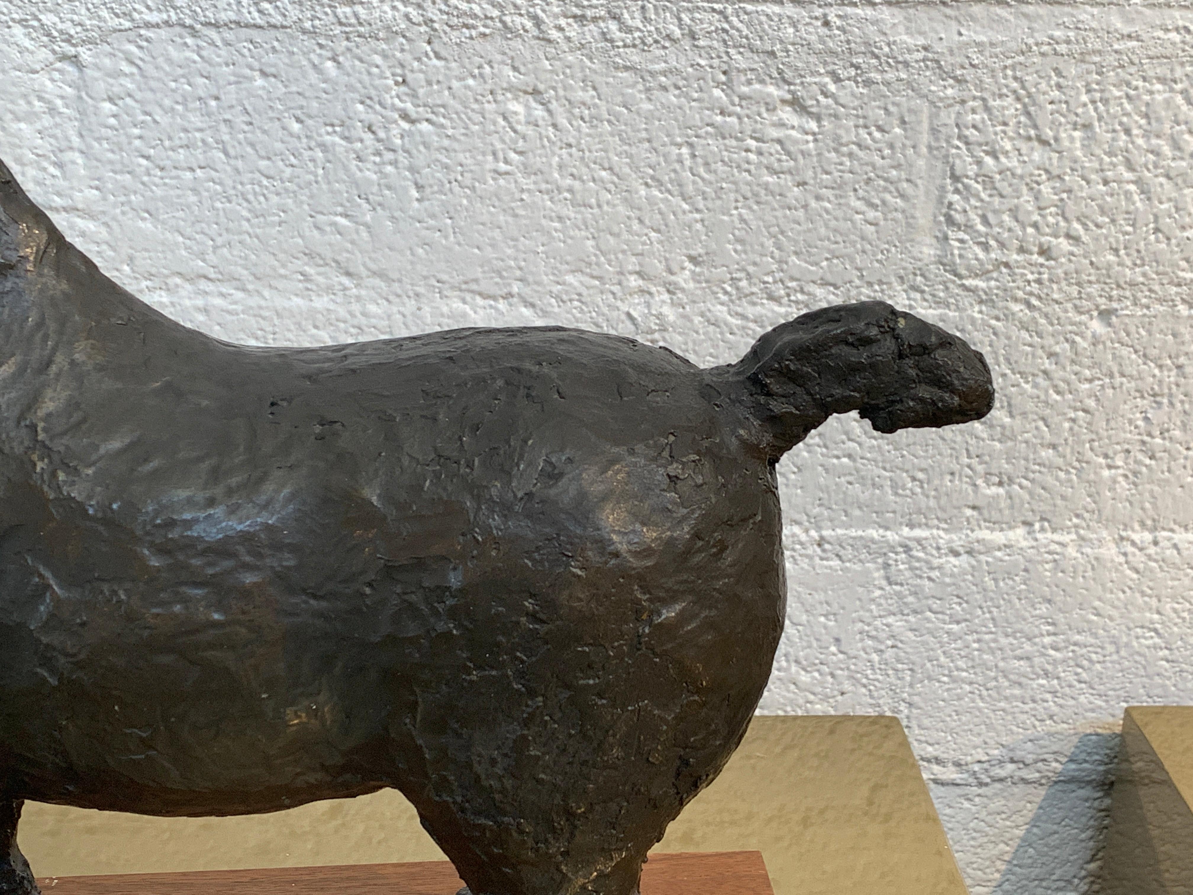 Vintage Bronze Horse In Good Condition For Sale In Palm Springs, CA