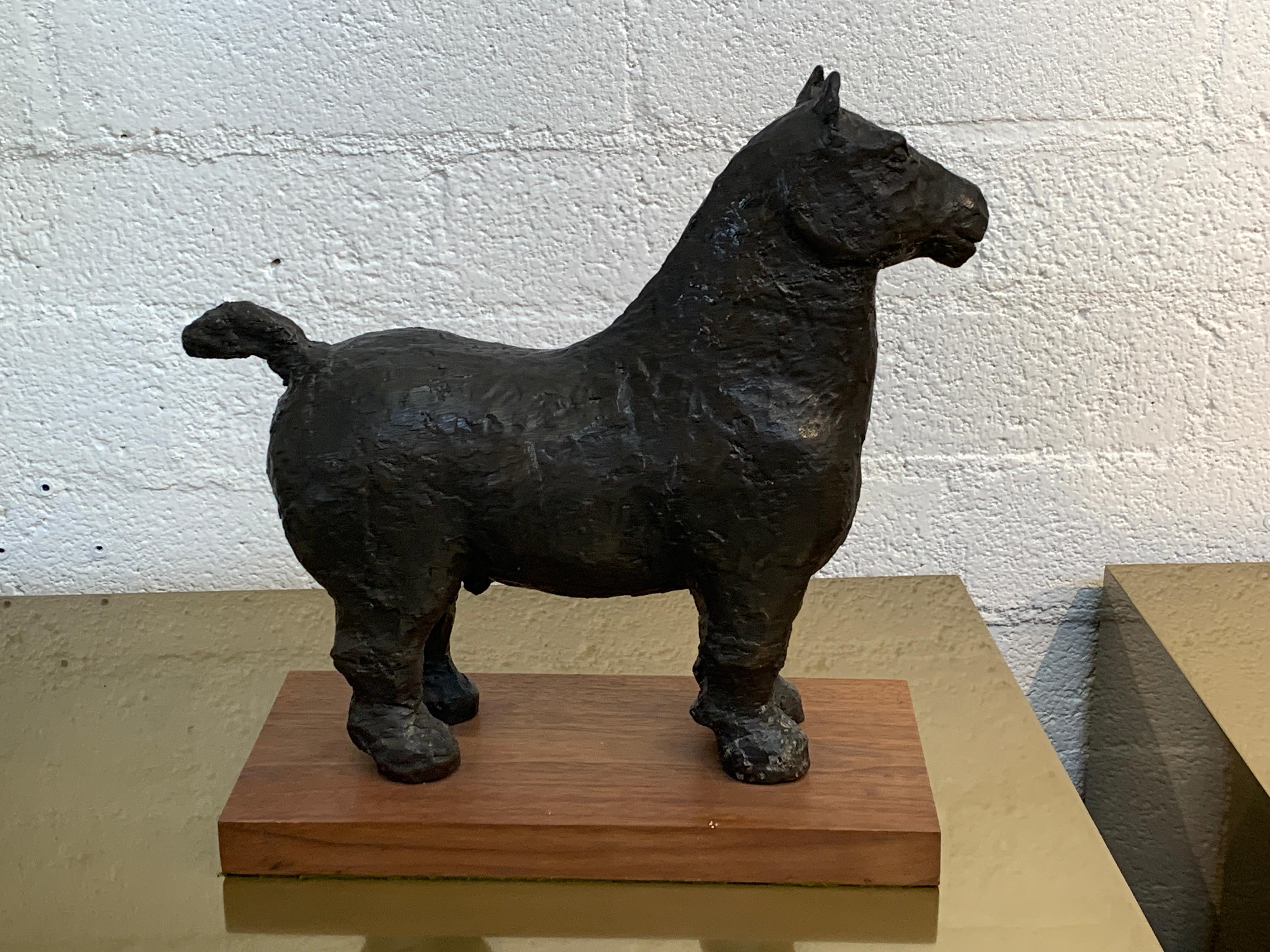 Vintage Bronze Pferd im Angebot 1