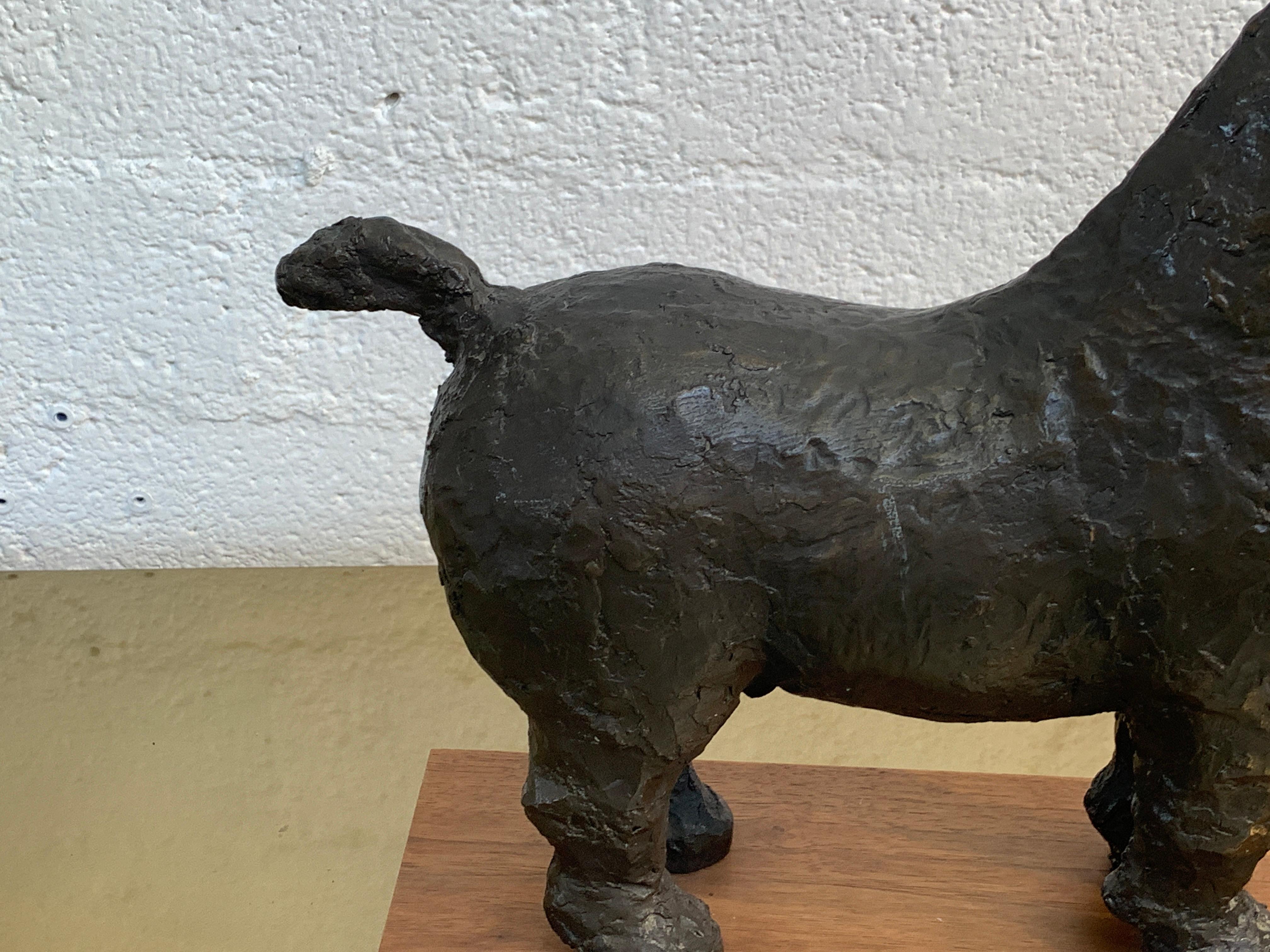 Cheval vintage en bronze en vente 2