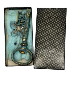 Breweriana Barzubehör aus Bronze mit Korkenzieher und Flaschenöffner aus Metall