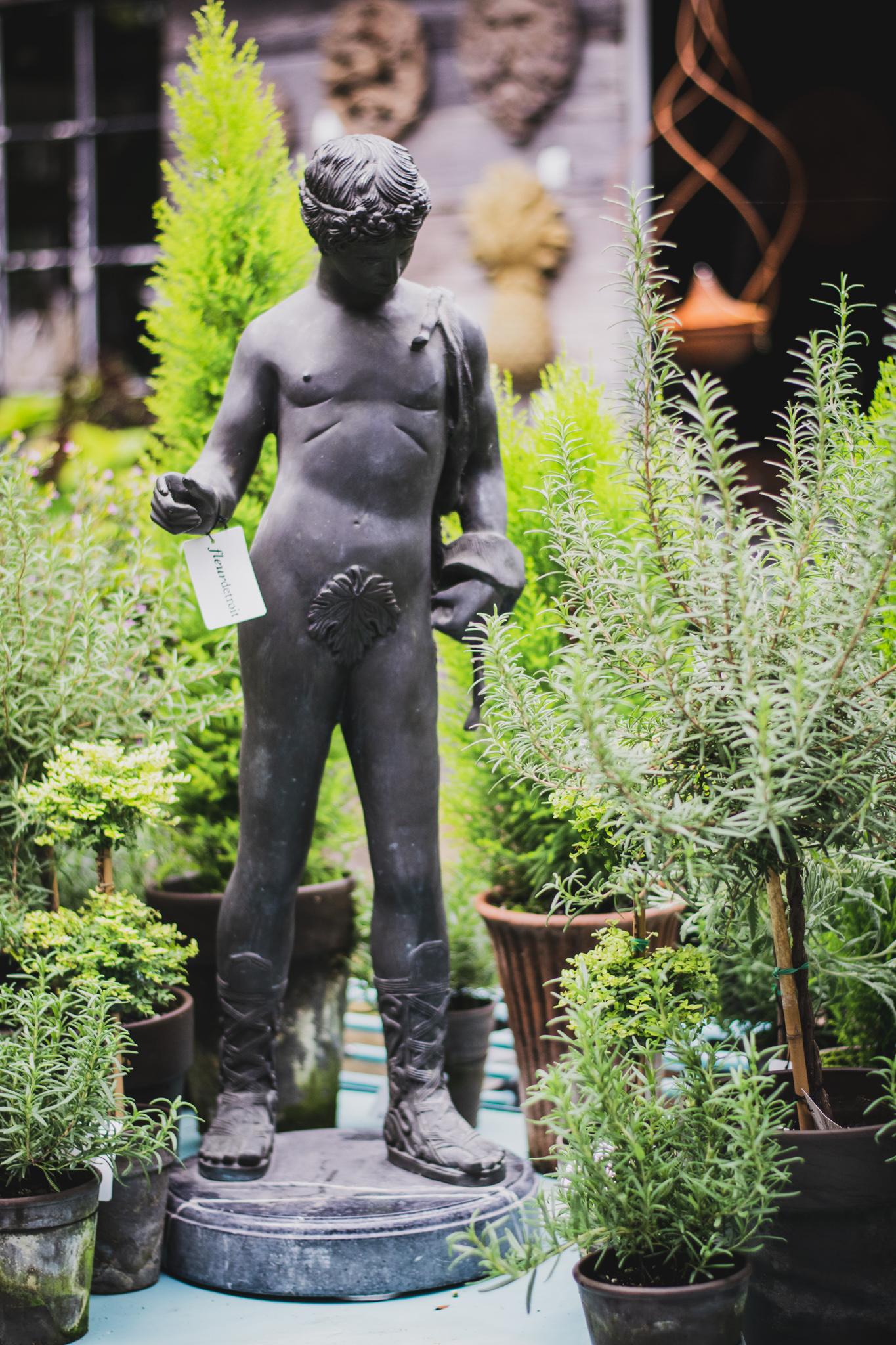 For centuries, artists have been inspired by the human figure and crafted the likeness in a multitude of materials. One of the most popular and ancient of these materials is cast bronze for its versatility and resilient strength. 
This figure of a