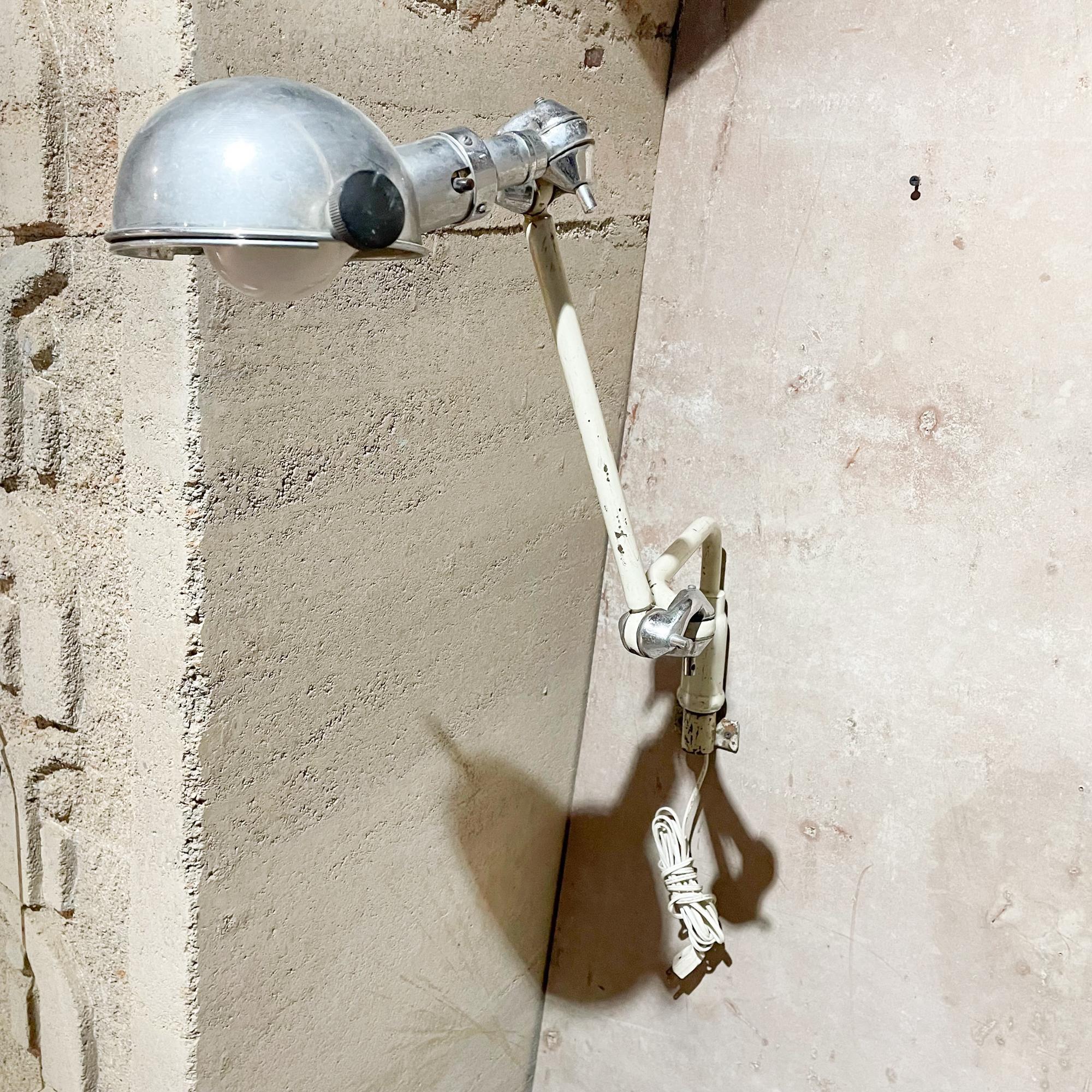  Bronze Medical Wall Sconce Adjustable Light Industrial Dental Lamp 1930s For Sale 2