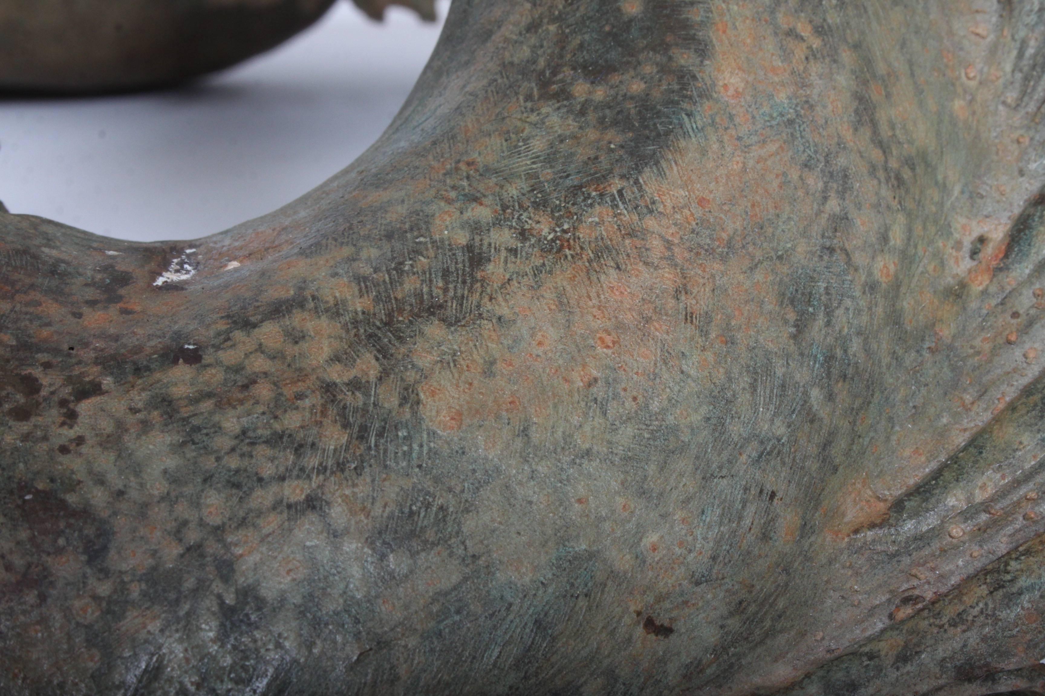 Vintage Bronze Merman or 