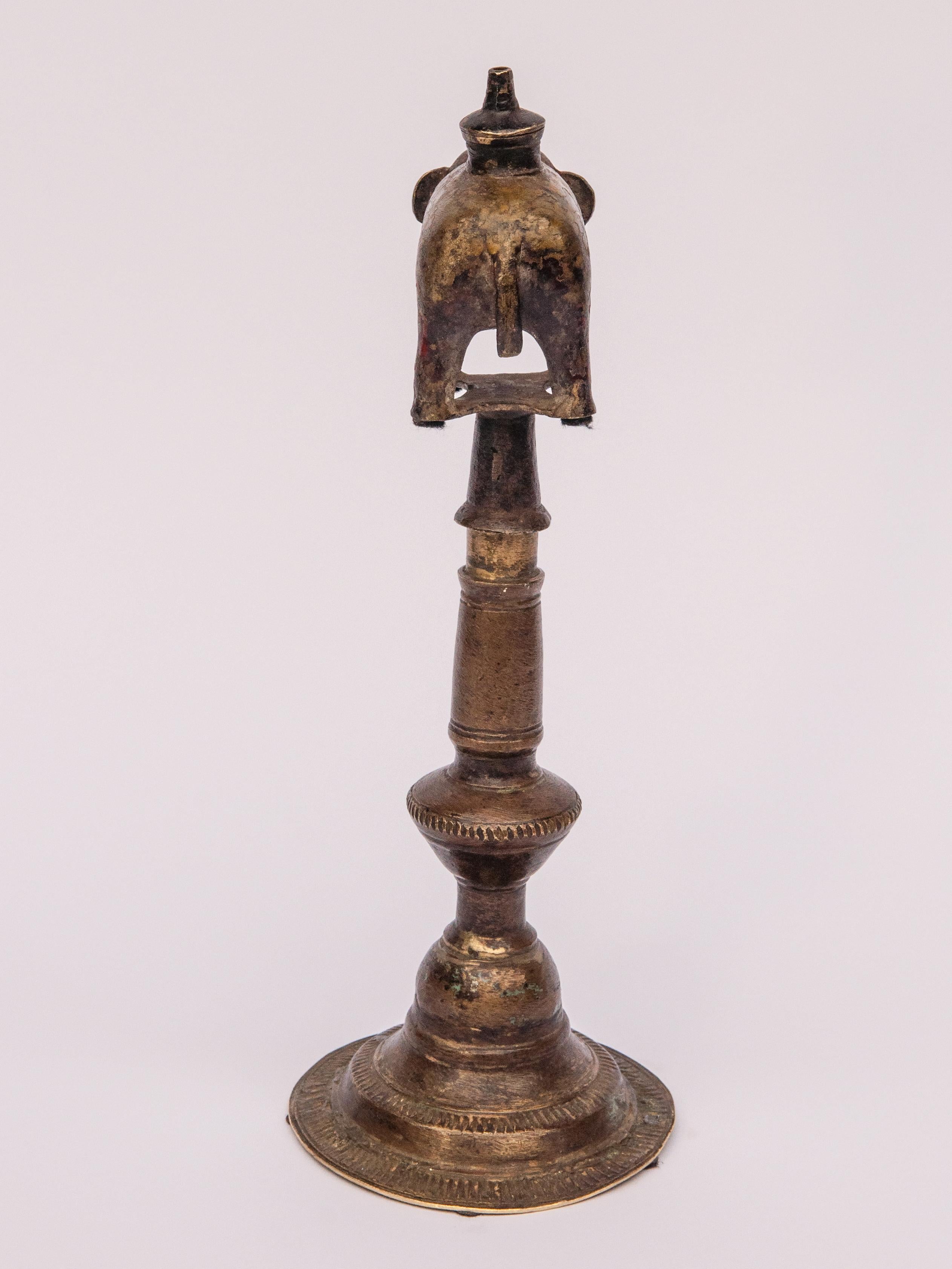 elephant oil lamp