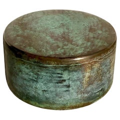 Vintage Bronze Patinated Metal Coffee Table
