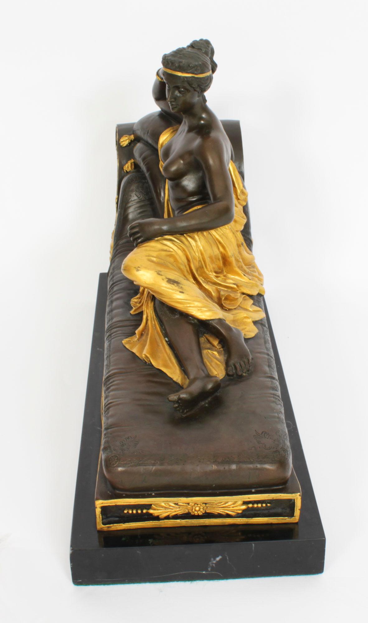 Vintage Bronze Pauline Bonaparteas en Vénus Victrix Fin du 20ème siècle en vente 5