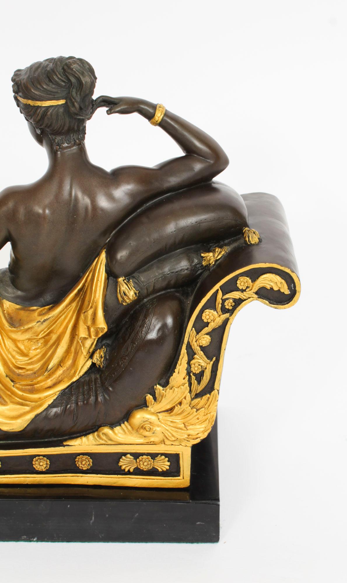 Vintage Bronze Pauline Bonaparteas en Vénus Victrix Fin du 20ème siècle en vente 8