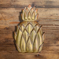 Vintage Bronze Pineapple Door Knocker