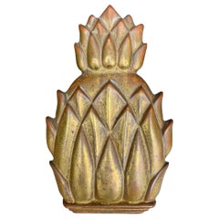 Vintage Bronze Pineapple Door Knocker