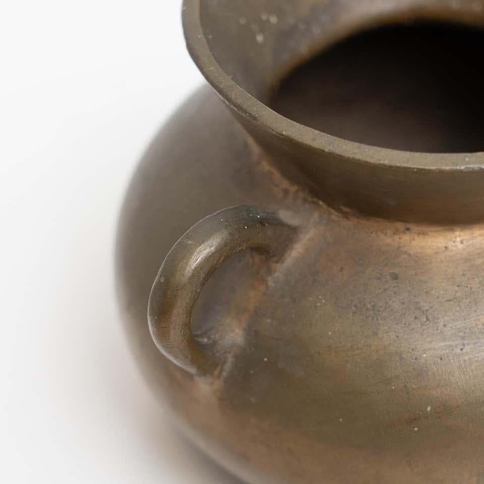 Pot en bronze vintage - Olot, Espagne, Circa 1930 en vente 1
