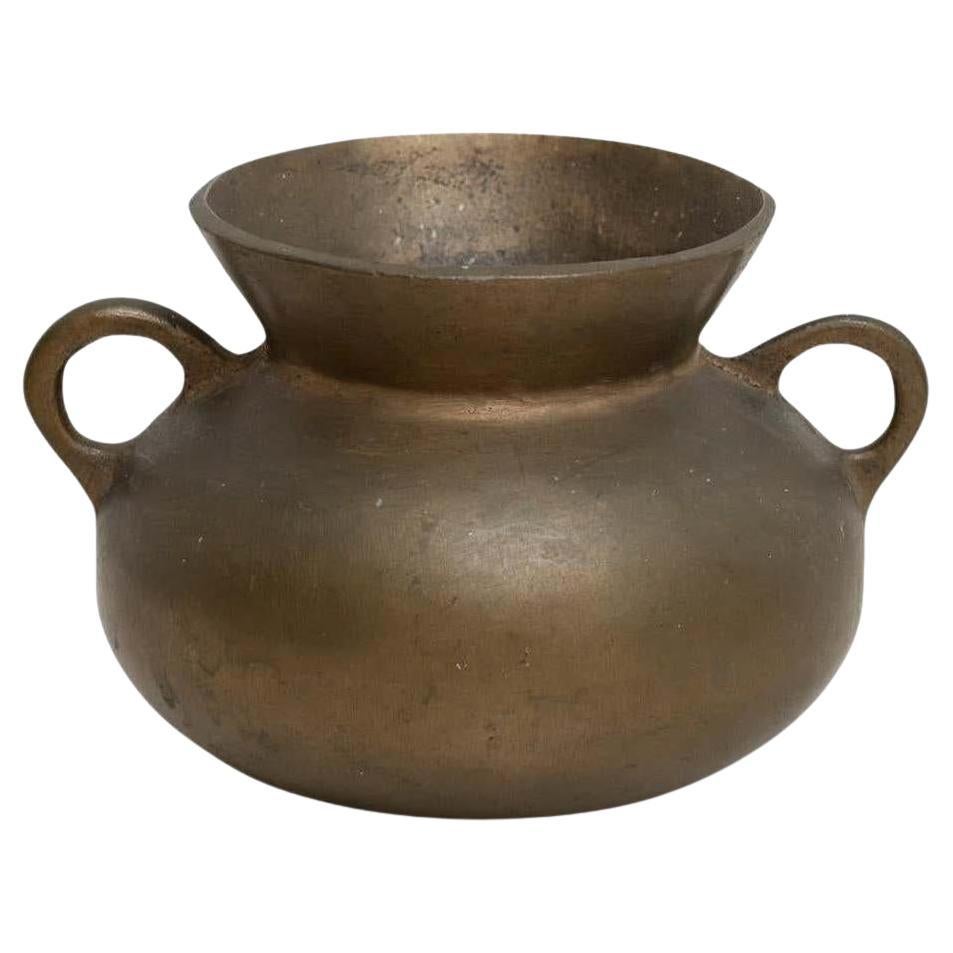 Vintage Bronze Pot – Olot, Spain, Circa 1930