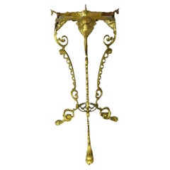 Portavaso vintage in bronzo, anni '50